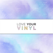 Blue Purple Watercolour Patterned Vinyl LYV_1223